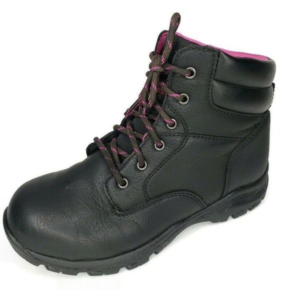 brahma women's bevel steel toe work boot